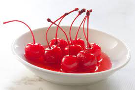 Maraschino Cherries in a bowl for Humorous Essay Titled: Triple Double Dimensional Chess
